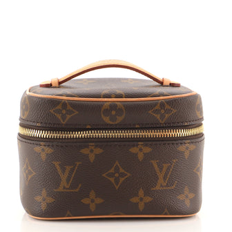 Louis Vuitton Nice Vanity Case Monogram Canvas Nano