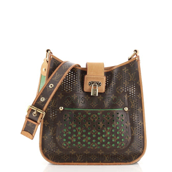 Louis Vuitton Musette Handbag Perforated Monogram Canvas