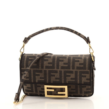 Fendi Baguette NM Bag Zucca Canvas Mini