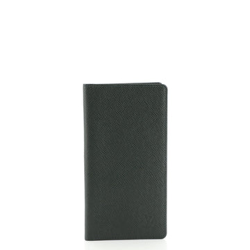 Louis Vuitton Brazza Wallet Taiga Leather
