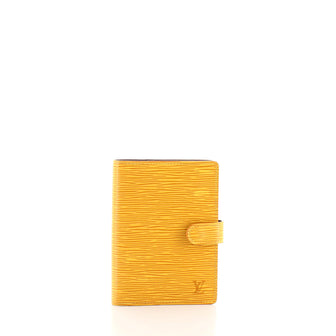 Louis Vuitton Ring Agenda Cover Epi Leather PM