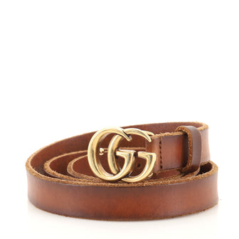 Gucci GG Marmont Belt Leather Thin