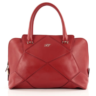 Roger Vivier Prismick Bowling Bag Leather Large