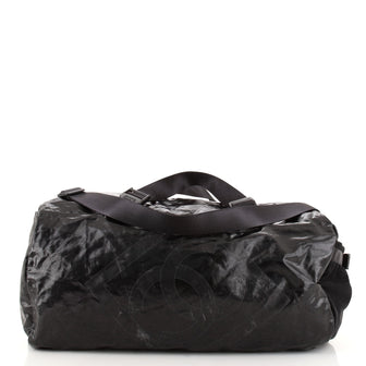 Chanel Sport Line Duffle Bag Coated Canvas XL
