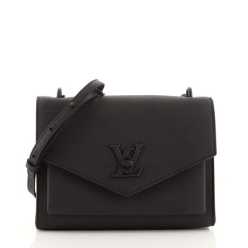 Louis Vuitton Mylockme Monochrome Handbag Leather BB