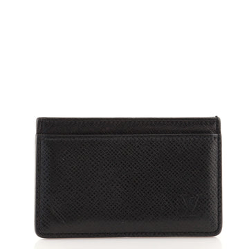 Louis Vuitton Card Holder Taiga Leather