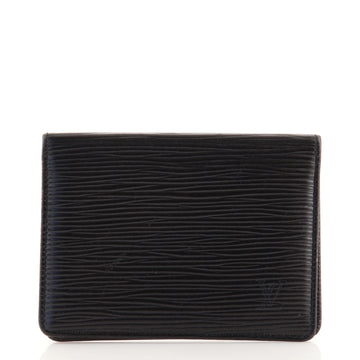 Louis Vuitton Vintage ID Card Holder Epi Leather