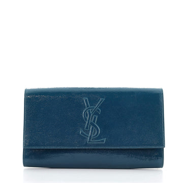 Saint Laurent Belle de Jour Clutch Patent Large