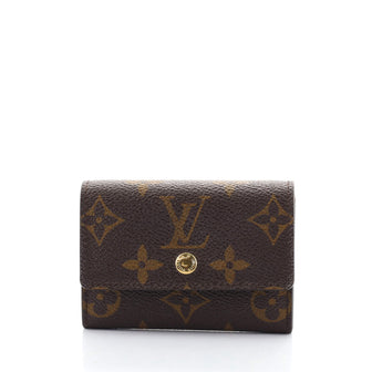 Louis Vuitton Porte-Monnaie Coin Purse Monogram Canvas