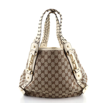 Gucci Pelham Shoulder Bag GG Canvas Small
