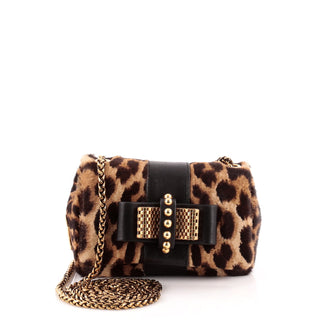 Christian Louboutin Sweet Charity Crossbody Bag Pony Hair Mini
