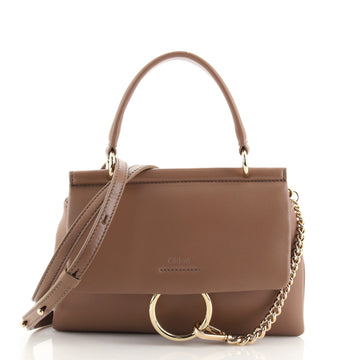 Chloe Faye Top Handle Bag Leather Small