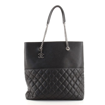 Chanel Urban Delight Chain Tote Quilted Caviar Large