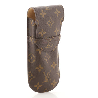 Louis Vuitton Flap Sunglasses Case Monogram Canvas