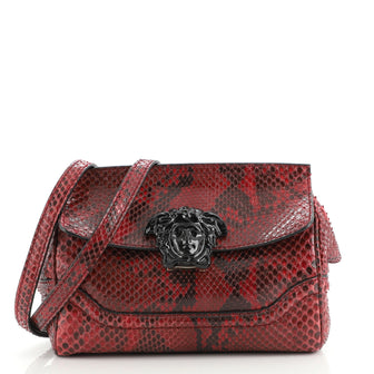 Versace Palazzo Empire Shoulder Bag Python Mini