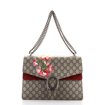 Gucci Dionysus Bag Blooms Print GG Coated Canvas Medium