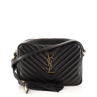 Saint Laurent Lou Camera Bag Matelasse Chevron Leather Small