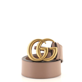 Gucci GG Marmont Belt Leather Wide