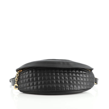 Celine C Charm Belt Bag Quilted Leather