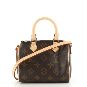 Louis Vuitton Speedy Bandouliere Bag Monogram Canvas Nano