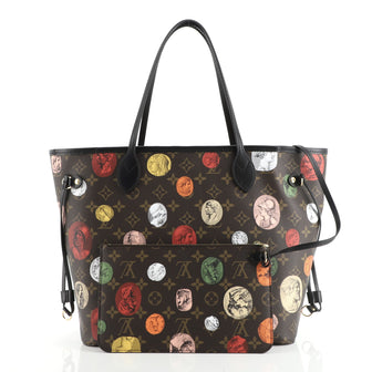 Louis Vuitton Neverfull NM Tote Limited Edition Fornasetti Cameo Monogram Canvas MM