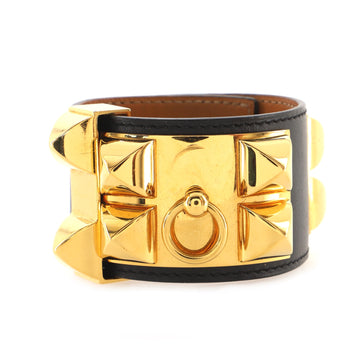 Hermes Collier de Chien Bracelet Leather