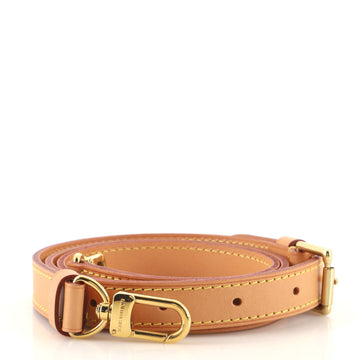 Louis Vuitton Adjustable Shoulder Strap Vachetta Leather 25mm