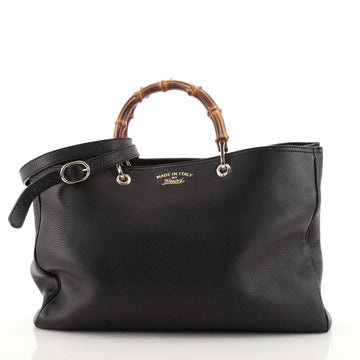 Gucci Bamboo Shopper Tote Leather Large