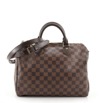 Louis Vuitton Speedy Bandouliere Bag Damier 30