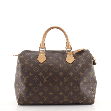 Louis Vuitton Speedy Handbag Monogram Canvas 30