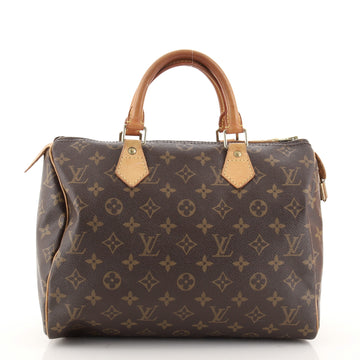 Louis Vuitton Speedy Handbag Monogram Canvas 30