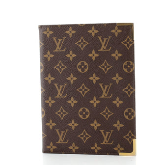 Louis Vuitton Desk Agenda Cover Monogram Canvas