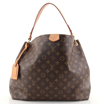 Louis Vuitton Graceful Handbag Monogram Canvas MM