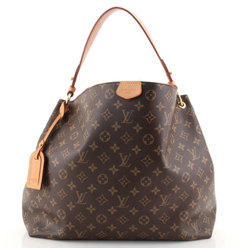 Louis Vuitton Graceful Handbag Monogram Canvas MM