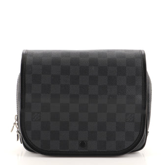 Louis Vuitton Hanging Toiletry Kit Damier Graphite