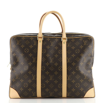 Louis Vuitton Porte-Documents Voyage Briefcase Monogram Canvas