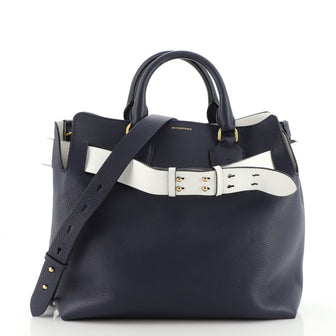 Burberry Belt Tote Leather Medium