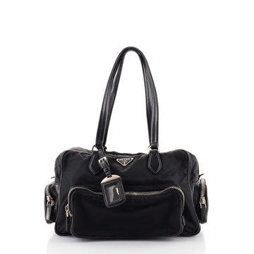 Prada Multipocket Tote Bag Tessuto and Leather