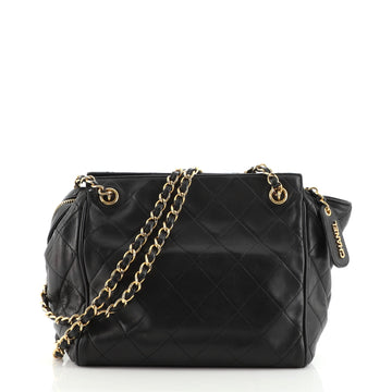 Chanel Vintage Chain Tote Quilted Lambskin Mini