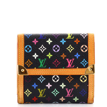 Louis Vuitton Porte-Monnaie Billets Wallet Multicolor Canvas