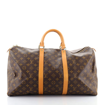 Louis Vuitton Keepall Bag Monogram Canvas 50
