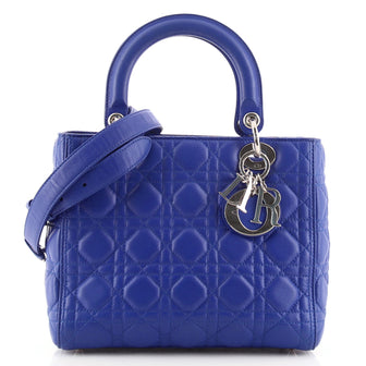 Christian Dior Lady Dior Bag Cannage Quilt Lambskin Medium