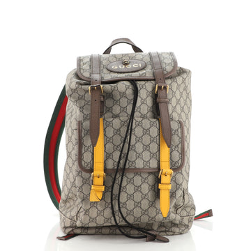 Gucci Courrier Soft Backpack GG Coated Canvas Large