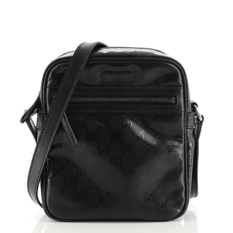 Gucci Zip Crossbody Bag GG Imprime Small