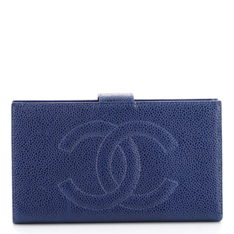 Chanel Timeless CC French Wallet Caviar Long