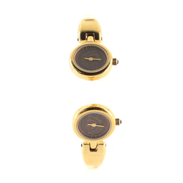 Fendi Vintage 1925 Double Face Watch Metal