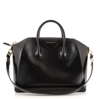 Givenchy Antigona Bag Glazed Leather Medium