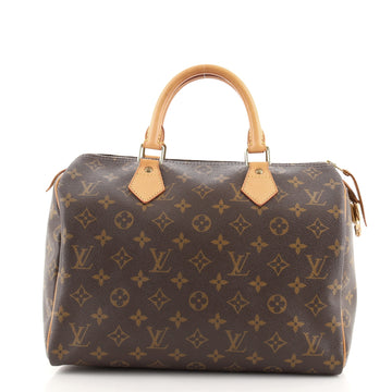 Louis Vuitton Speedy Handbag Monogram Canvas 30