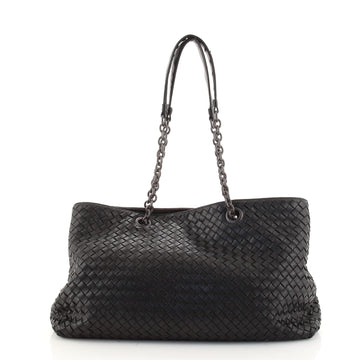 Bottega Veneta Double Chain Tote Intrecciato Nappa Large