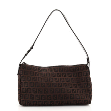 Fendi Pochette Shoulder Bag Zucchino Canvas Medium